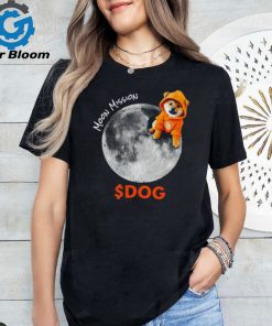 Bitcoin Moon Mission Dog shirt