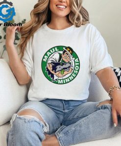 Boston Celtics maul Minesota Timberwolves logo shirt