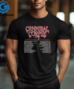 Cannibal Corpse North American Tour 2024 T Shirts