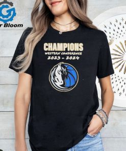 Champions Western Conference 2023 2024 Dallas Mavericks NBA Best In The West T Shirt