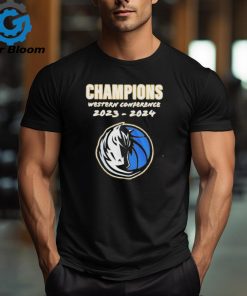 Champions Western Conference 2023 2024 Dallas Mavericks NBA Best In The West T Shirt