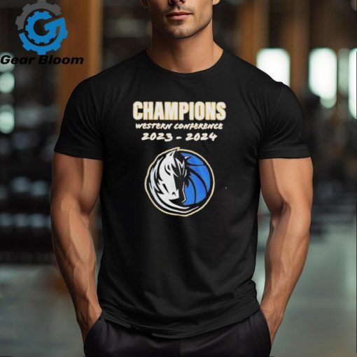 Champions Western Conference 2023 2024 Dallas Mavericks NBA Best In The West T Shirt