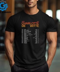 Charlotte De Witte Summer Tour 2024 shirt