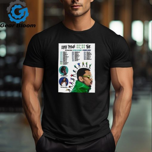 Chris Brown 11 11 Tour 2024 Concert Poster Shirt