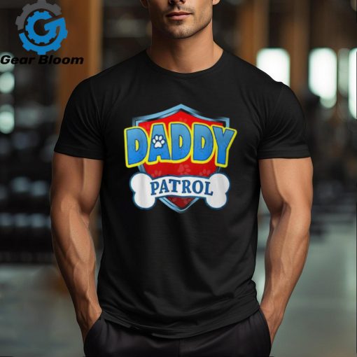 Daddy Of The Birthday Boy Girl Dog Paw Family Matching T Shirt