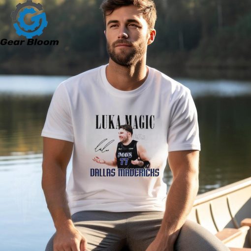 Dallas Mavericks Luka Doncic Luka magic 5x NBA all star 4x all NBA first team signature shirt