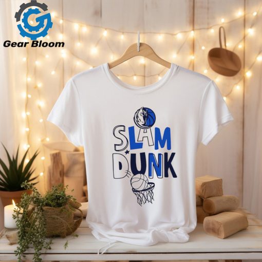 Dallas Mavericks slam dunk basketball shirt