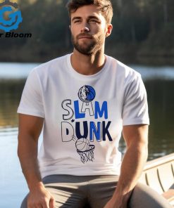 Dallas Mavericks slam dunk basketball shirt