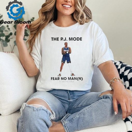 Dallas Mavericks the P.J. Washington Jr. mode fear no mann shirt