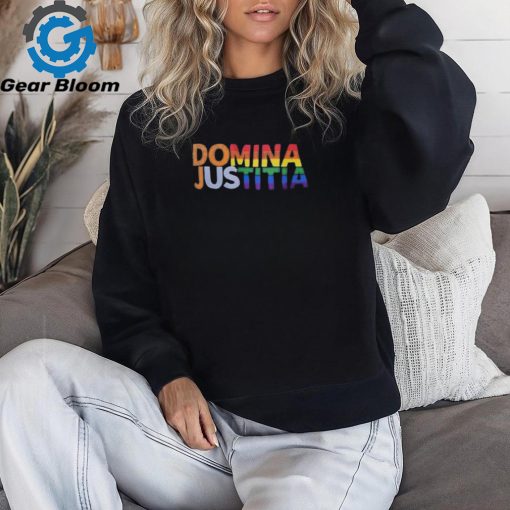 Domina Justitia LGBT T Shirt
