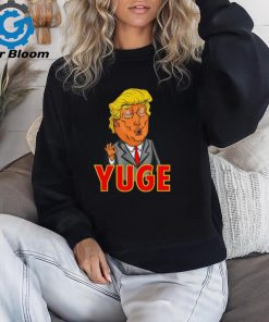 Donald Trump yuge cartoon shirt