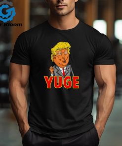 Donald Trump yuge cartoon shirt