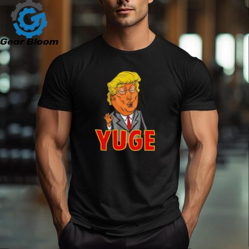 Donald Trump yuge cartoon shirt