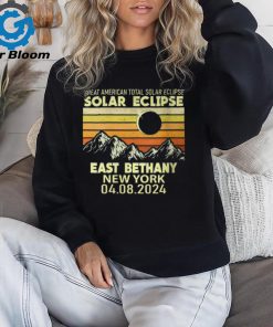 East Bethany New York Total Solar Eclipse 2024 T Shirt