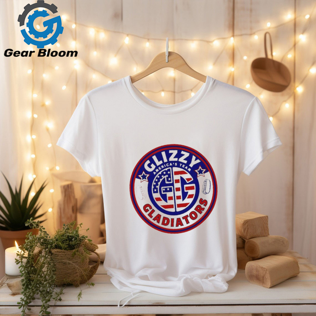 Glizzy Gladiators America’s team logo shirt
