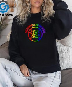 Greensboro Grasshoppers colorfull logo LGBT 2024 MILB shirt