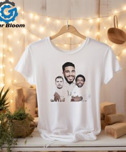 Jayson Tatum With Adopted Sons Kyrie Irving And Luka Doncic Shirt