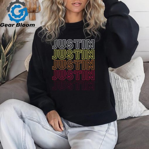 Justin First Name Justin Shirt