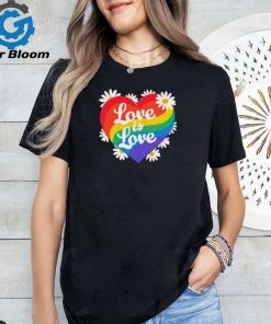 Love Is Love Daisy Rainbow Daisy 2024 Shirt