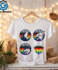 Minnesota Timberwolves Happy Pride Month Celebrating Our LGBTQ Community T Shirt