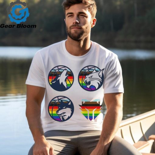 Minnesota Timberwolves Happy Pride Month Celebrating Our LGBTQ Community T Shirt