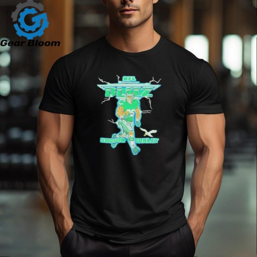 NFL Blitz Saquon Barkley Philadelphia Eagles Football Shirts