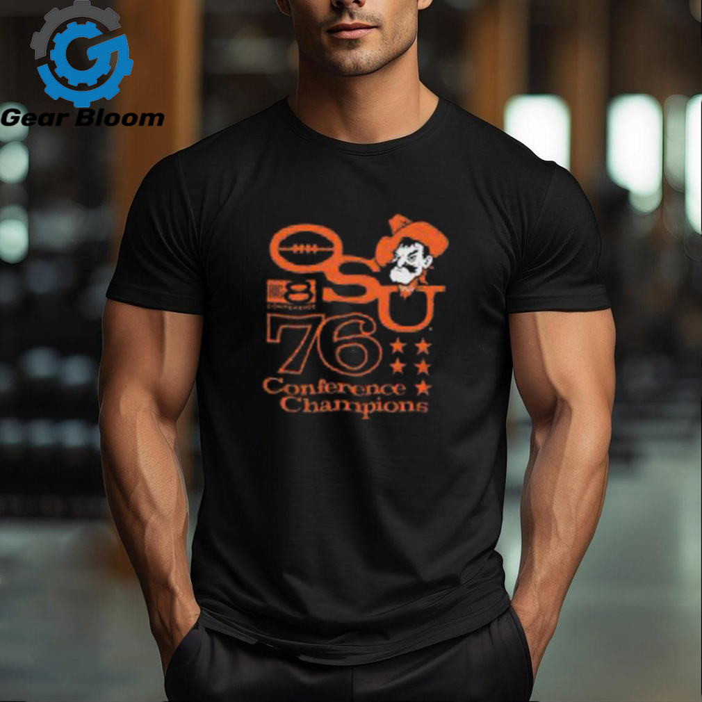 OSU Football 1976 Big 8 Conference Champions T Shirts OSU Football 1976 Big 8 Conference Champions T Shirts