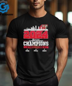 Official 2024 Back To Back Eastern Conference Champions Florida Panthers Black T Shirt