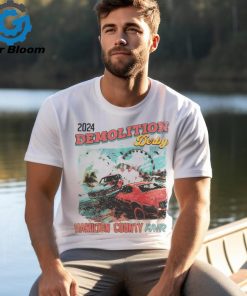 Official 2024 Hamilton County Fair Demolition Derby t shirt