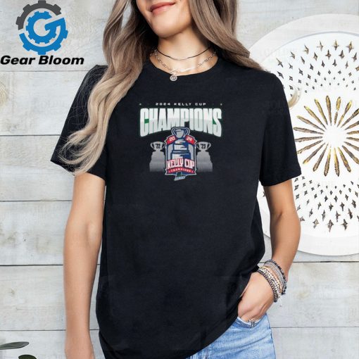Official 2024 Kelly Cup Champions Trophy Florida Everblades Shirt