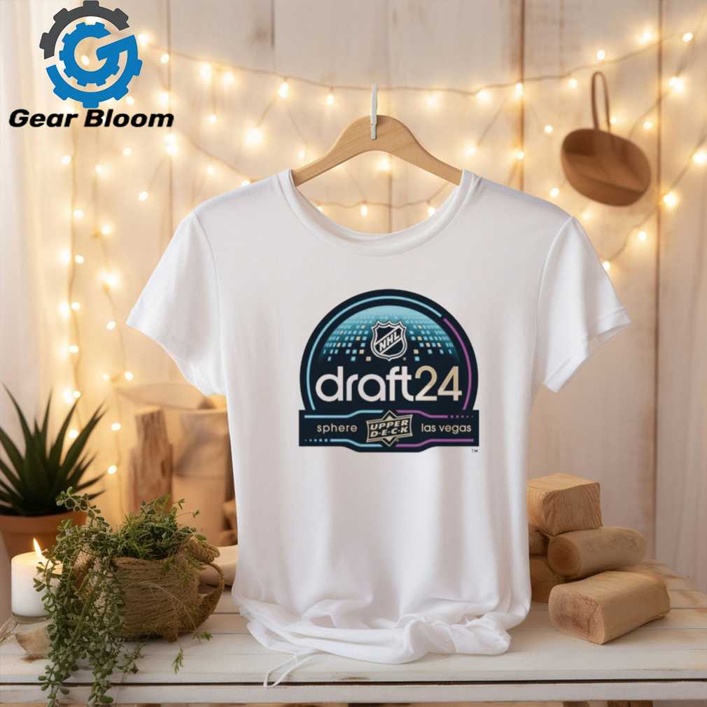 Official 2024 NHL Draft UPPER DECK At The Sphere In Las Vegas Logo Shirt