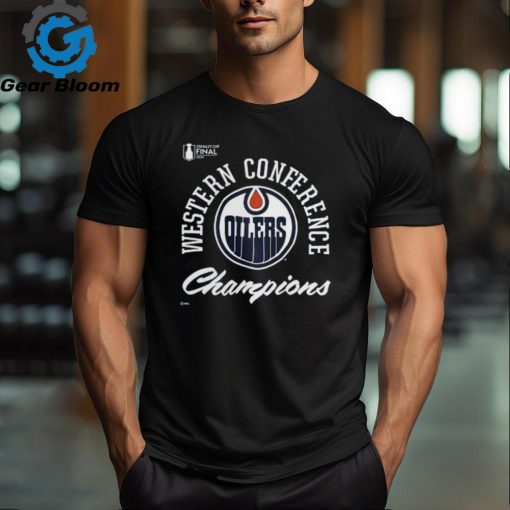 Official 2024 Stanley Cup Final Western Conference Champions Edmonton Oilers Shirt