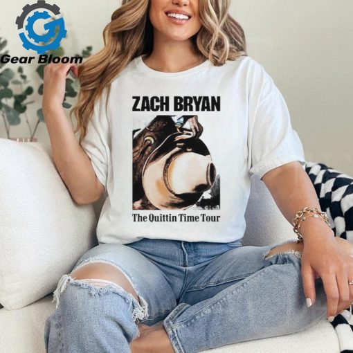 Official 2024 Zach Bryan Cowboy The Quittin’ Time Tour 2024 Shirt