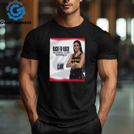 Official Back To Back Honda Cup Winner Caitlin Clark Indiana Fever poster t shirt