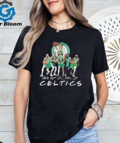 Official Boston Celtics Friends Players 2024 NBA Finals Signatures Shirt