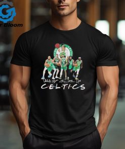 Official Boston Celtics Friends Players 2024 NBA Finals Signatures Shirt