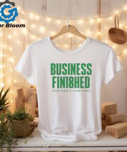 Official Business Finished 2024 World Champions 18 Times Shirt