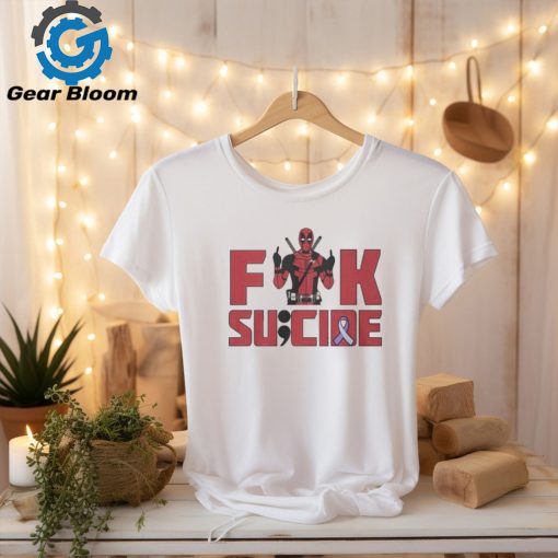 Official Deadpool Fuck Suicide Cancer Shirt