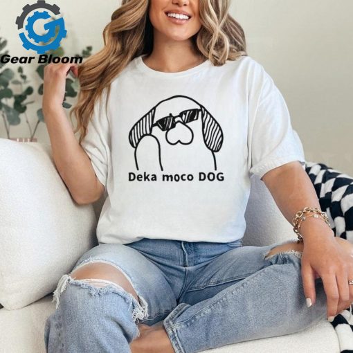 Official Deka Moco Dog Cool Dog T shirt