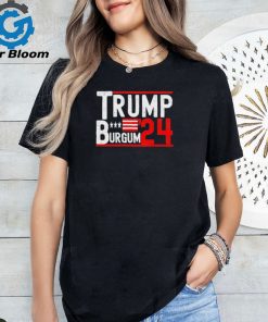 Official Donald Trump and Doug Burgum 2024 Election T Shirt