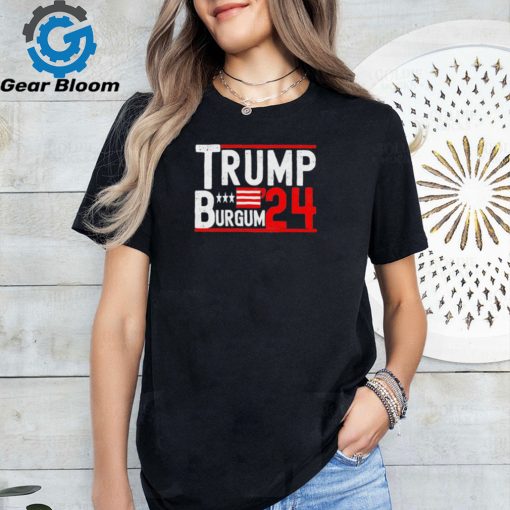 Official Donald Trump and Doug Burgum 2024 Election T Shirt