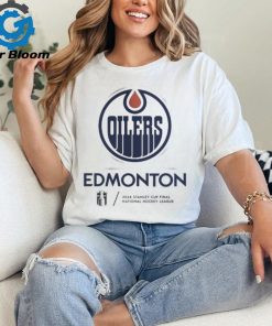 Official Edmonton Oilers 2024 Stanley Cup Final Authentic Pro Fleece T shirt