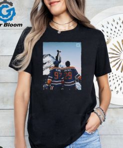 Official Edmonton Oilers Connor McDavid And Leon Draisaitl 2024 Stanley Cup Final Shirt