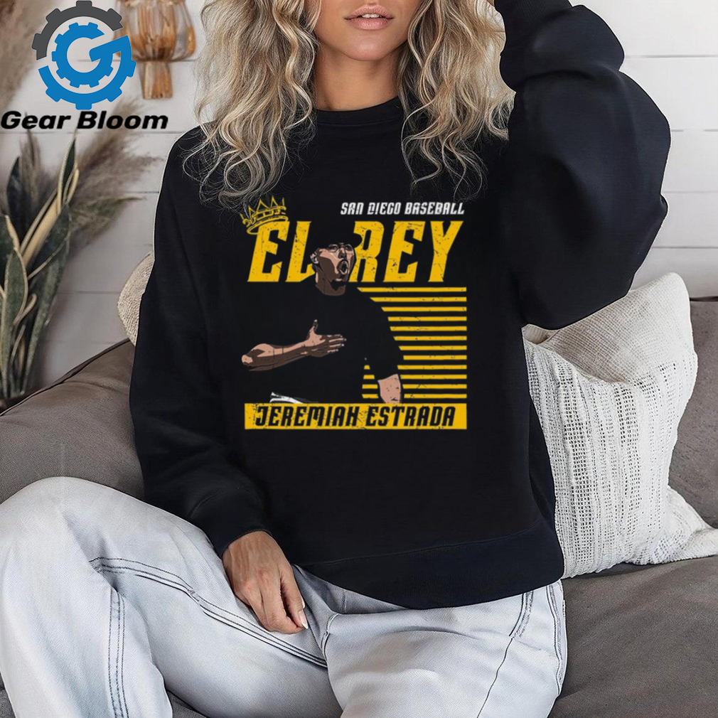 Official El Rey Jeremiah Estrada San Diego Baseball t shirt