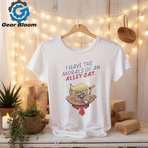 Official Election Gaffe I Have the Morals of an Alley Cat 2024 Shirt