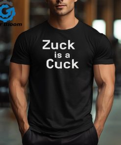 Official Elon Musk Zuck Is A Cuck t shirt