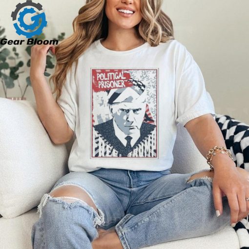 Official Free Trump Political Prisoner 2024 T shirt