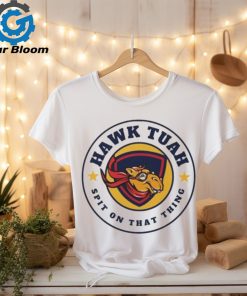 Official Hawk Tuah Llama Spit On That Thing Logo T Shirt