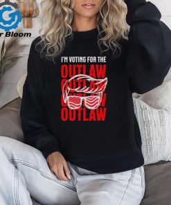 Official I’m voting for the outlaw – trump 2024 T Shirt