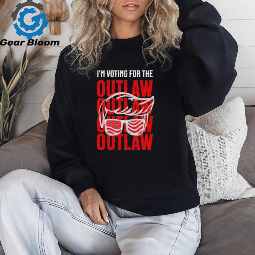 Official I’m voting for the outlaw – trump 2024 T Shirt